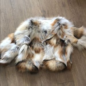 100% Fox fur jacket